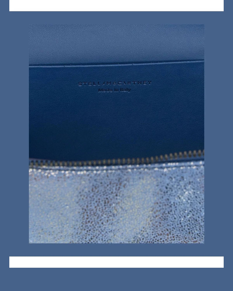 Stella McCartney Travel Organizer Bag in blue — view 4