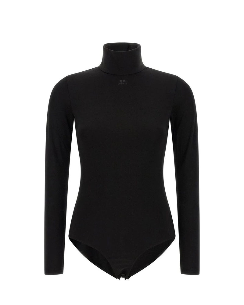 Courrèges Bodysuit in black