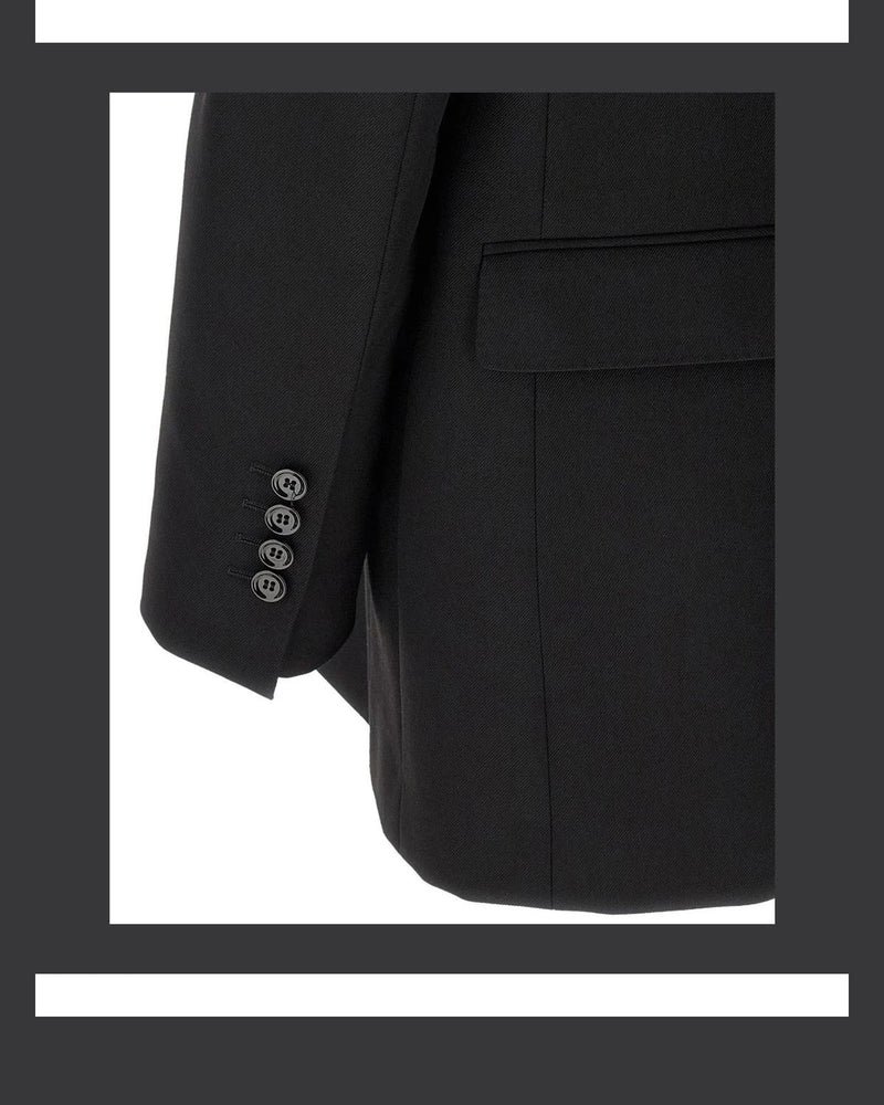 Dolce & Gabbana Blazer in black, Virgin Wool — view 4
