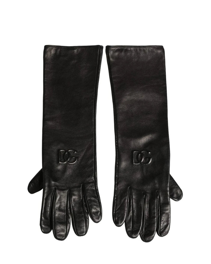 Dolce & Gabbana Gloves & Mitten in black, Genuine Leather