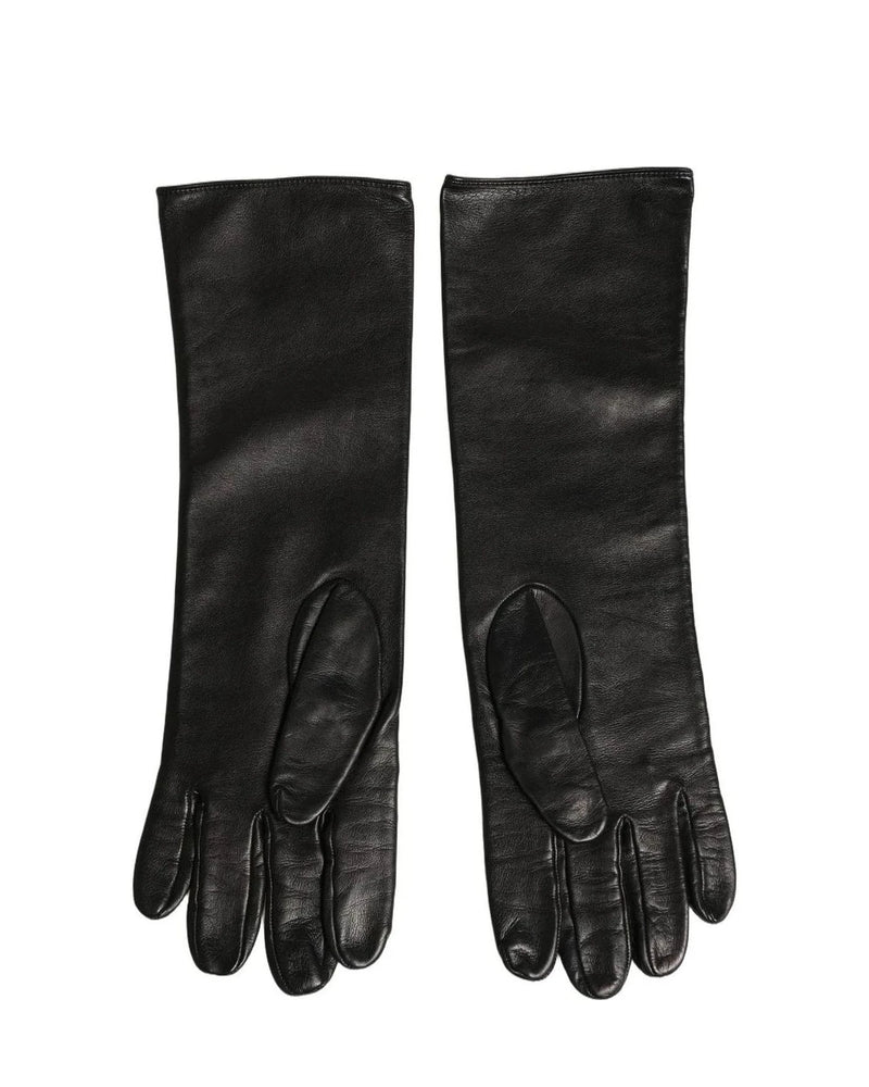 Dolce & Gabbana Gloves & Mitten in black, Genuine Leather — view 2