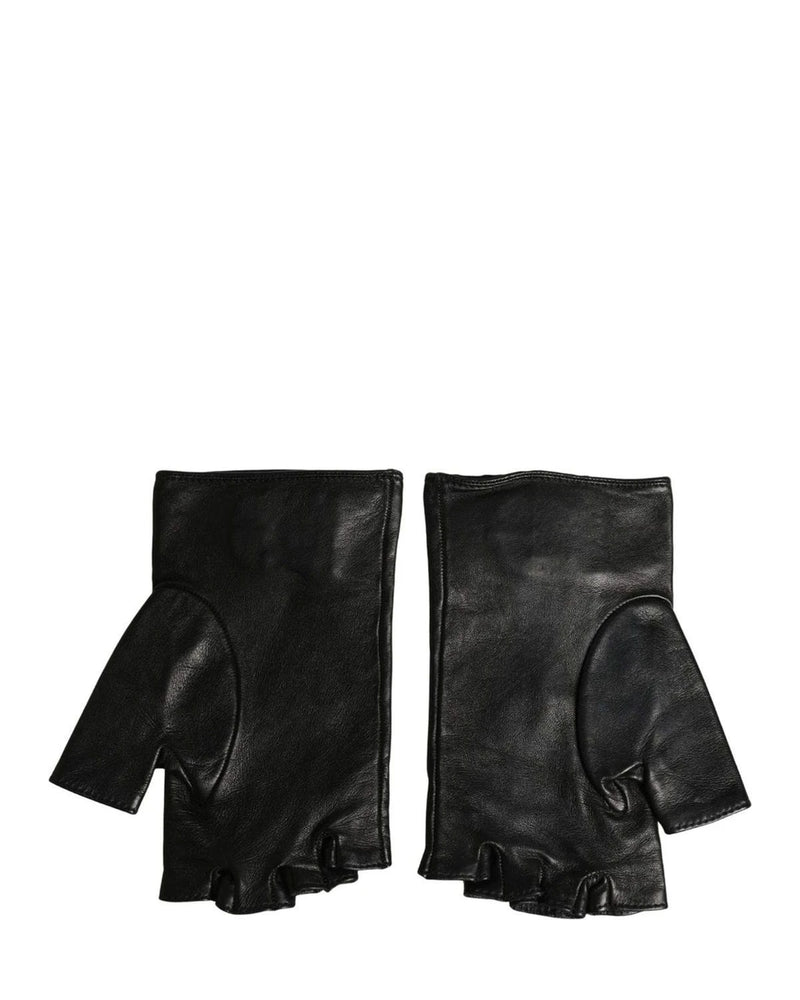 Dolce & Gabbana Gloves & Mitten in black, Leather — view 4
