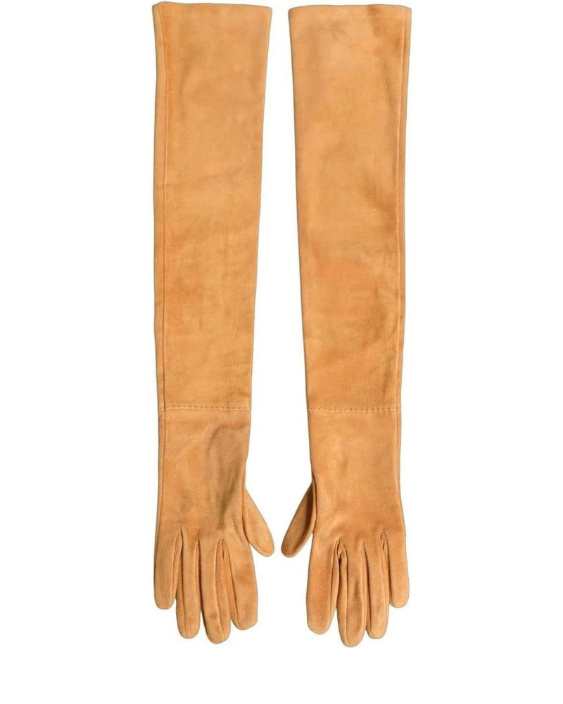 Dolce & Gabbana Gloves & Mitten in beige, Genuine Leather