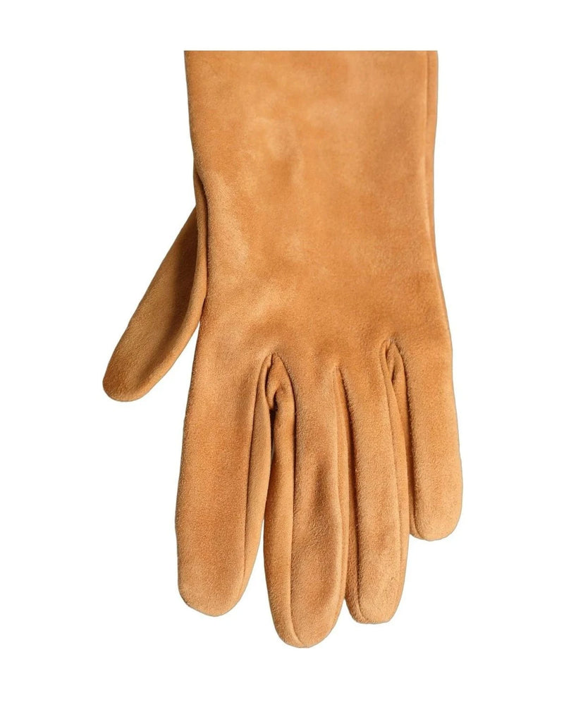 Dolce & Gabbana Gloves & Mitten in beige, Genuine Leather — view 2