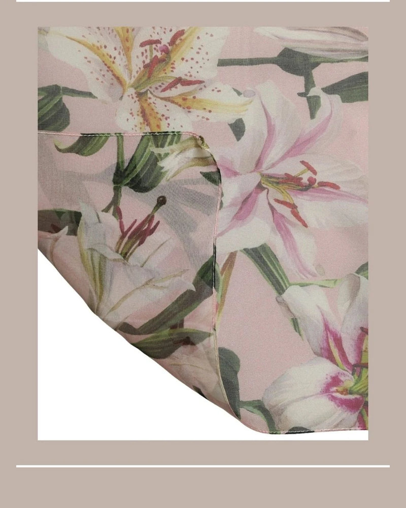 Dolce & Gabbana Scarves & Shawl in pink, Silk — view 3