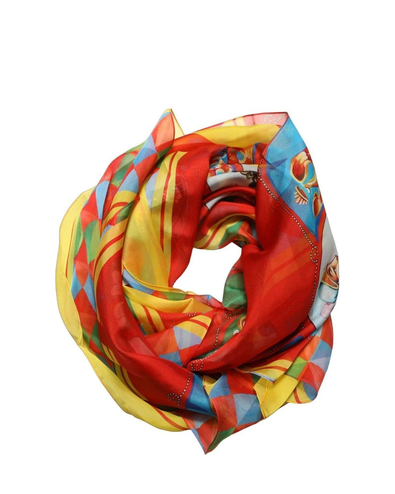 Dolce & Gabbana Scarves & Shawl in multicolor, Silk