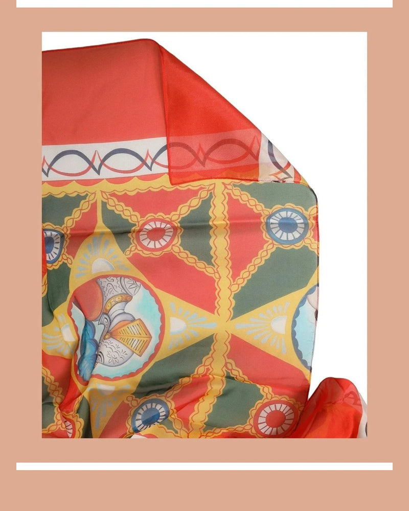 Dolce & Gabbana Scarves & Shawl in multicolor, Silk — view 3