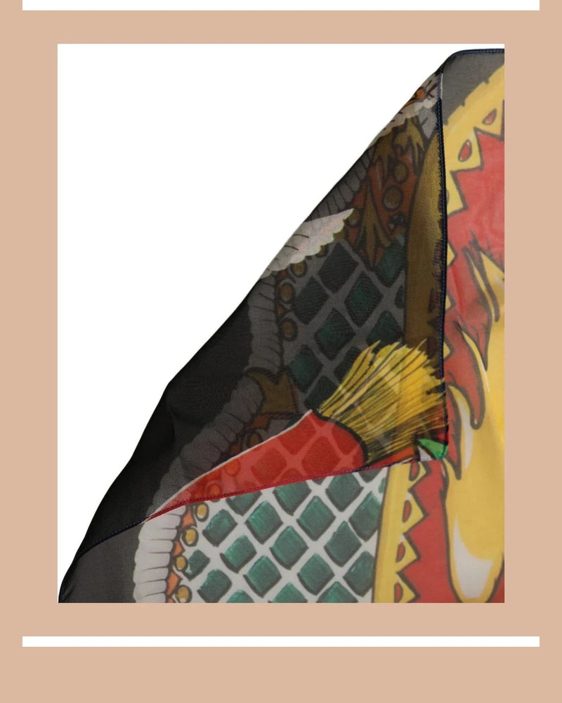 Dolce & Gabbana Scarves & Shawl in multicolor, Silk — view 3