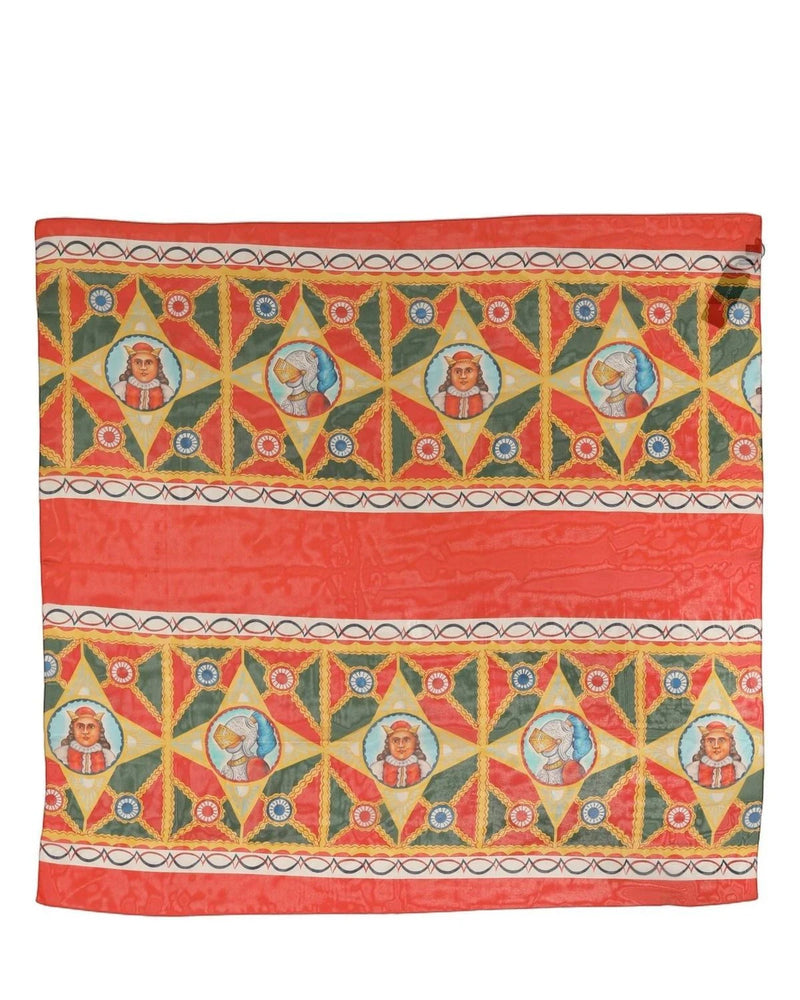 Dolce & Gabbana Scarves & Shawl in multicolor, Silk — view 3