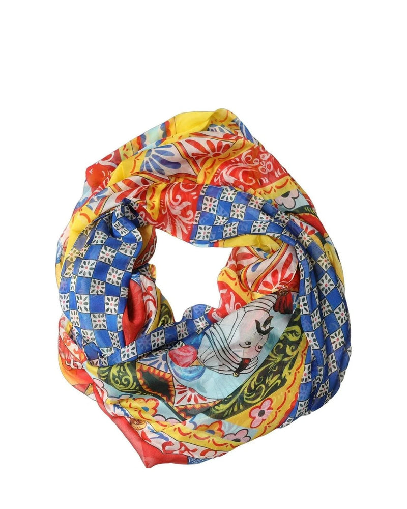 Dolce & Gabbana Scarves & Shawl in multicolor, Silk