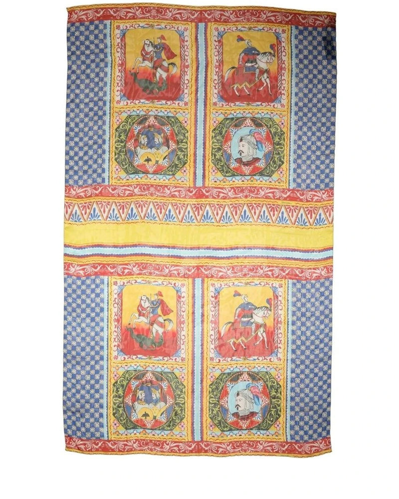 Dolce & Gabbana Scarves & Shawl in multicolor, Silk — view 2