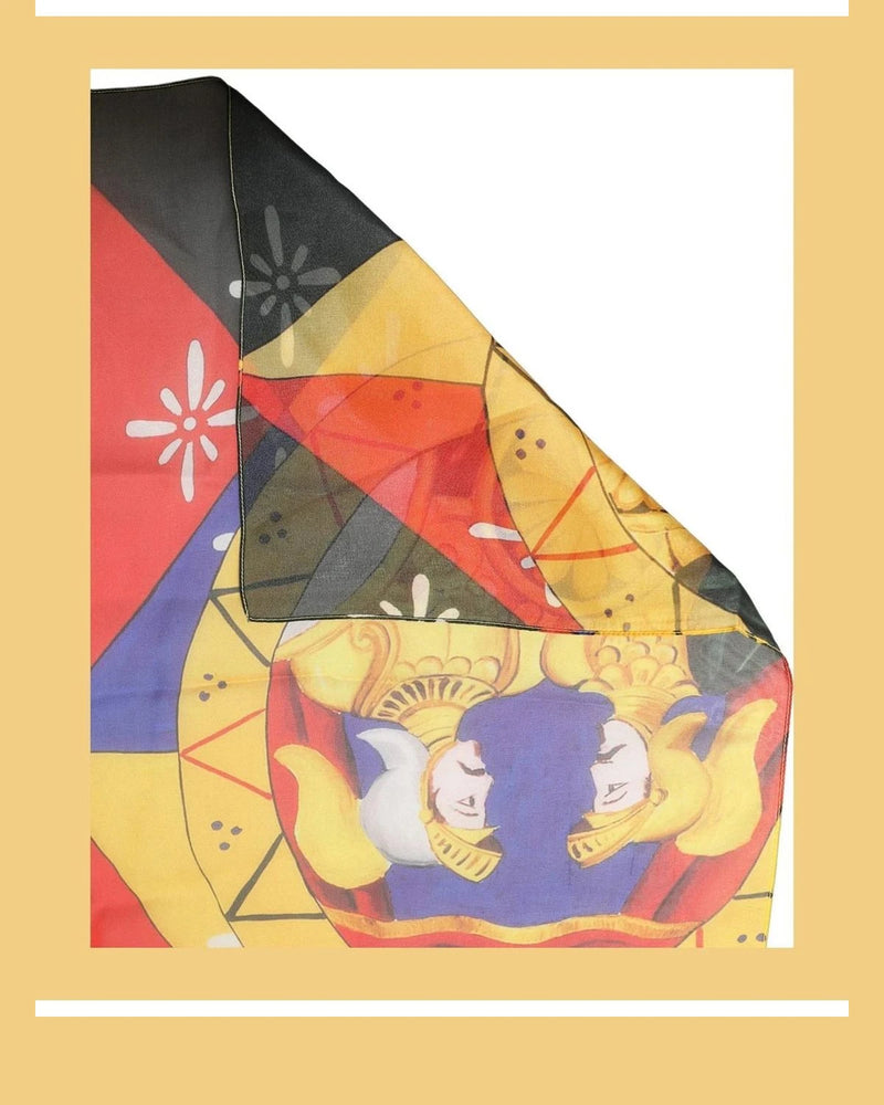 Dolce & Gabbana Scarves & Shawl in multicolor, Silk — view 2