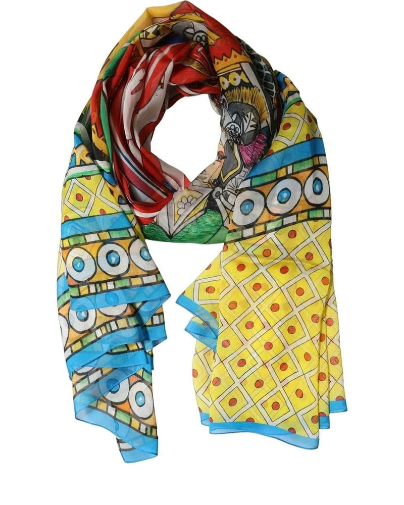 Dolce & Gabbana Scarves & Shawl in multicolor, Silk