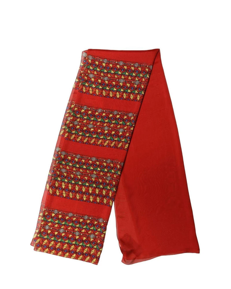 Dolce & Gabbana Scarves & Shawl in red, Silk