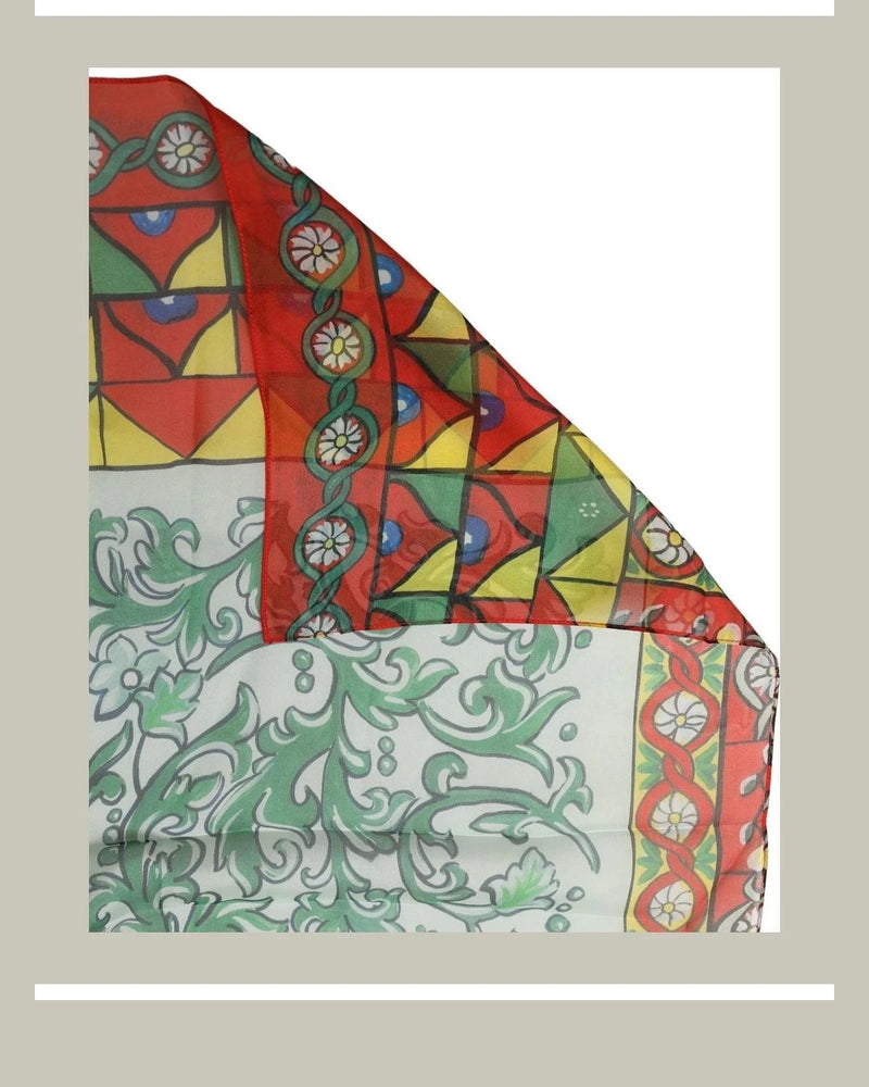Dolce & Gabbana Scarves & Shawl in multicolor, Silk — view 3