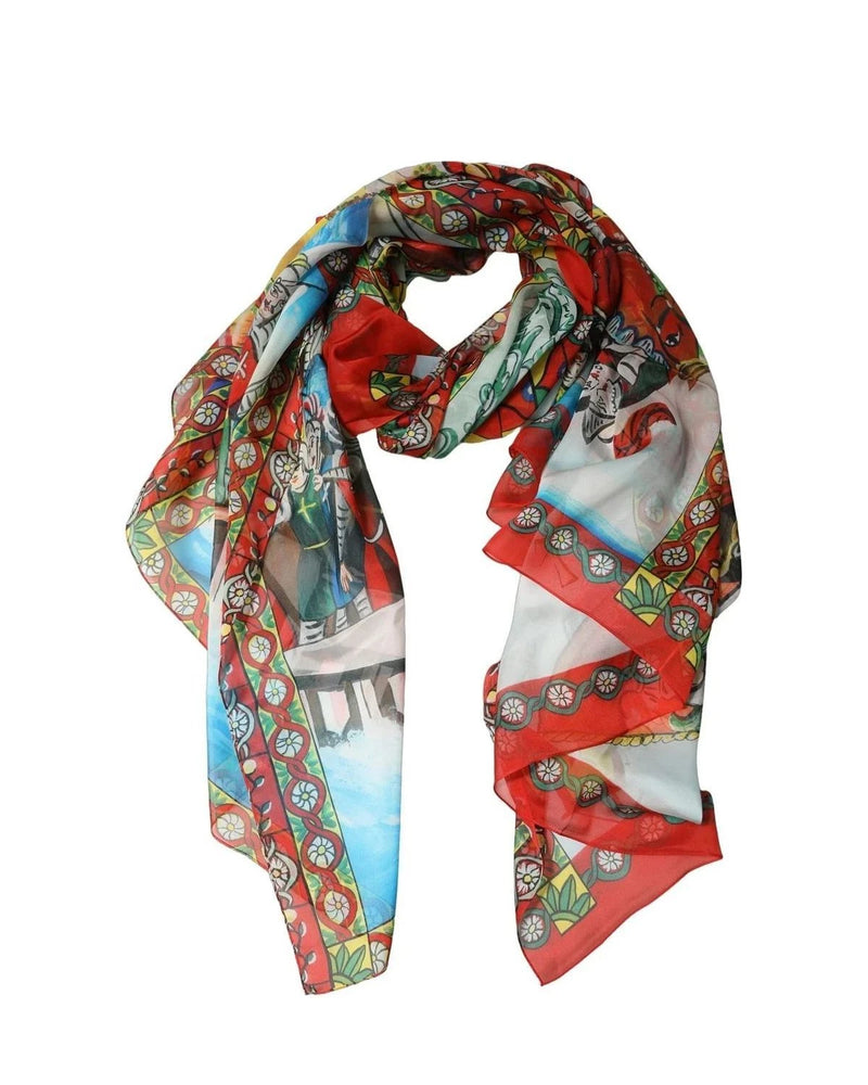 Dolce & Gabbana Scarves & Shawl in multicolor, Silk