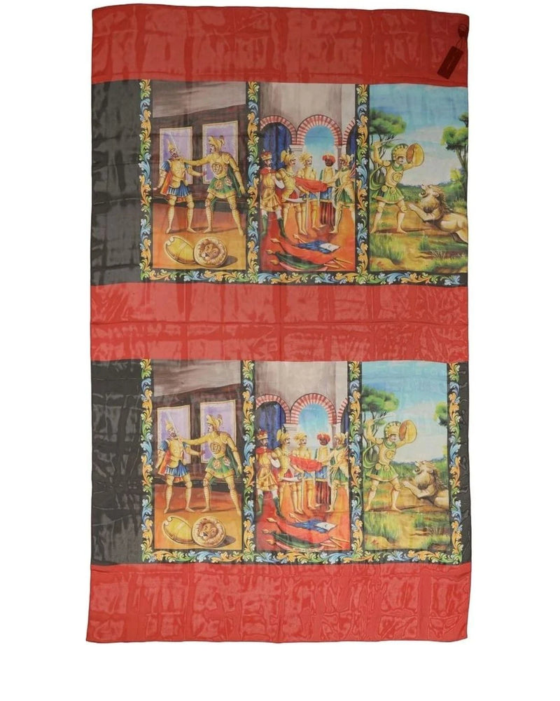 Dolce & Gabbana Scarves & Shawl in multicolor, Silk — view 2