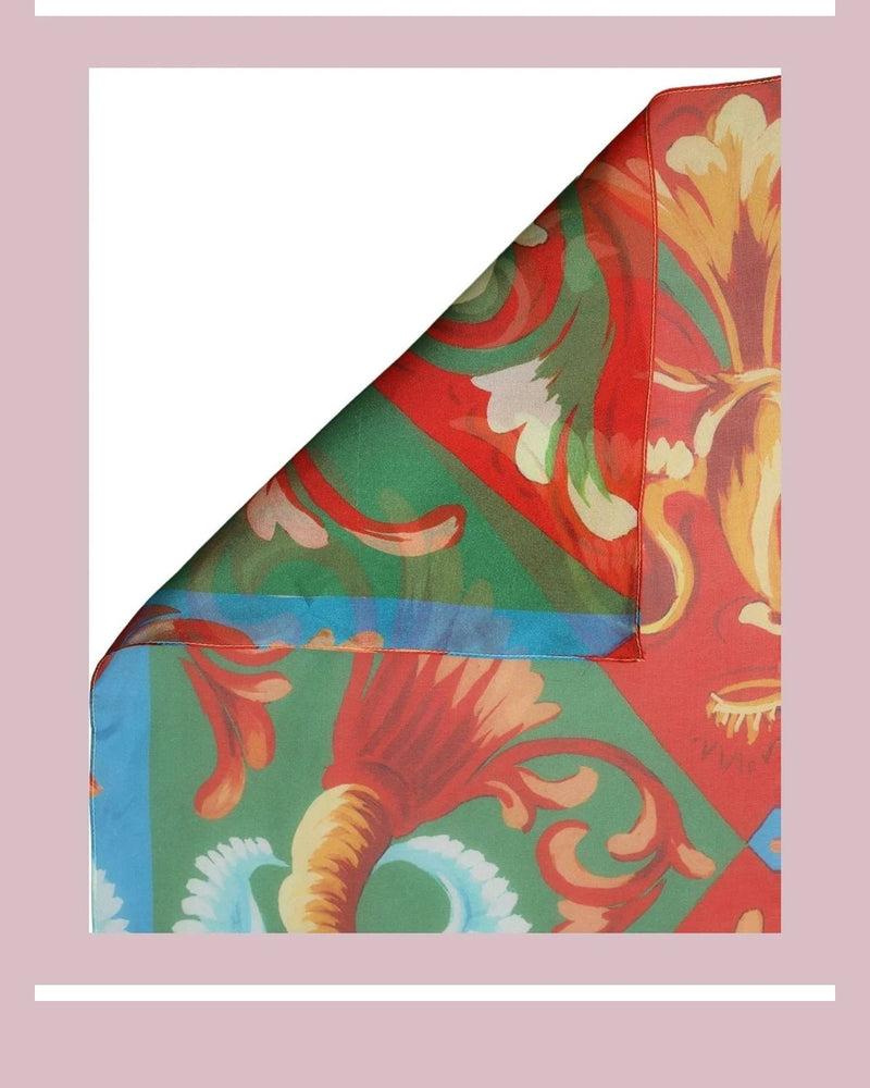 Dolce & Gabbana Scarves & Shawl in multicolor, Silk — view 2