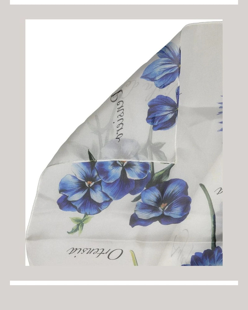Dolce & Gabbana Scarves & Shawl in white, Silk — view 3