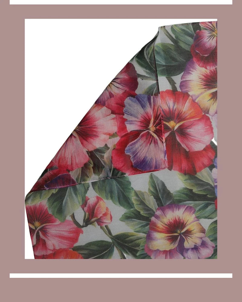 Dolce & Gabbana Scarves & Shawl in multicolor, Cotton — view 3