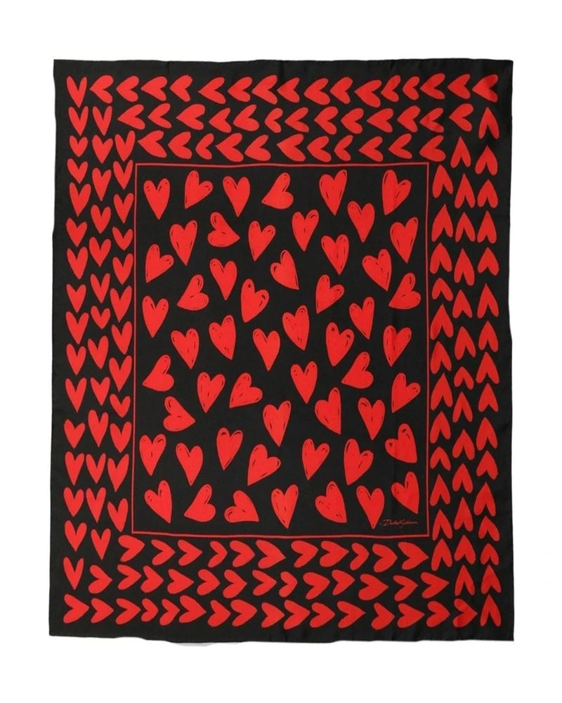 Dolce & Gabbana Scarves & Shawl in black, Silk