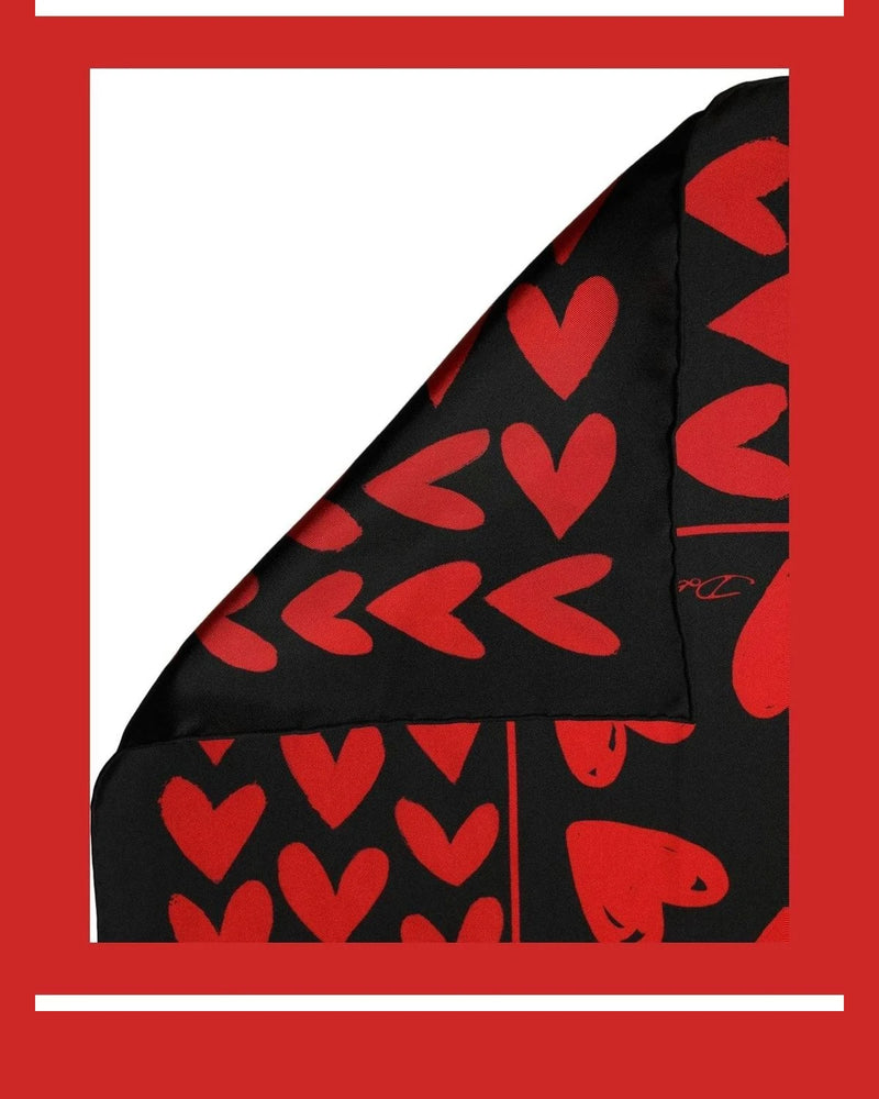 Dolce & Gabbana Scarves & Shawl in black, Silk — view 2