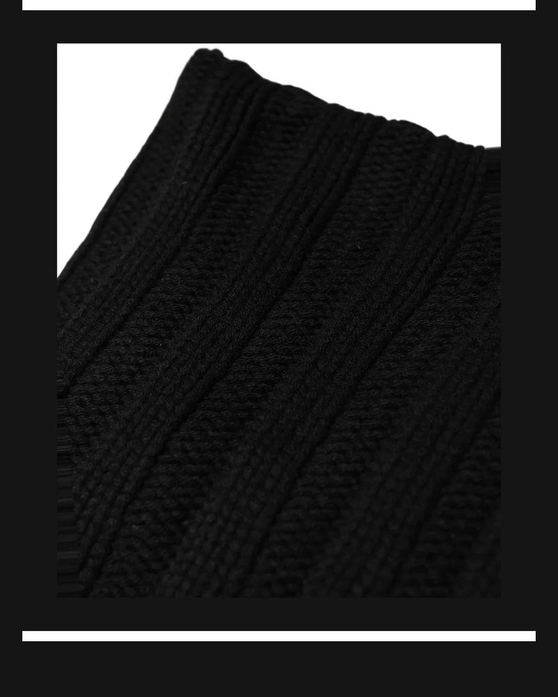 Dolce & Gabbana Neck Gaiter in black, Cashmere — view 2
