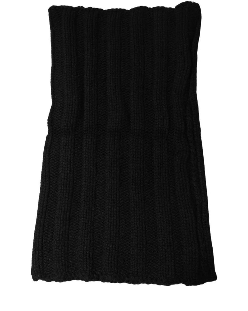 Dolce & Gabbana Neck Gaiter in black, Cashmere — view 3