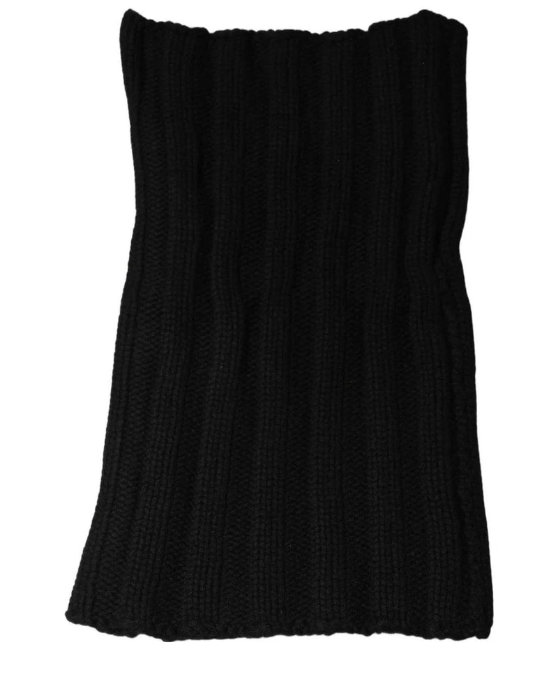 Dolce & Gabbana Neck Gaiter in black, Cashmere — view 4