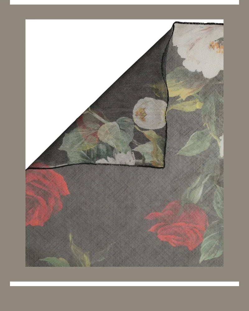 Dolce & Gabbana Scarves & Shawl in black, Cotton — view 3