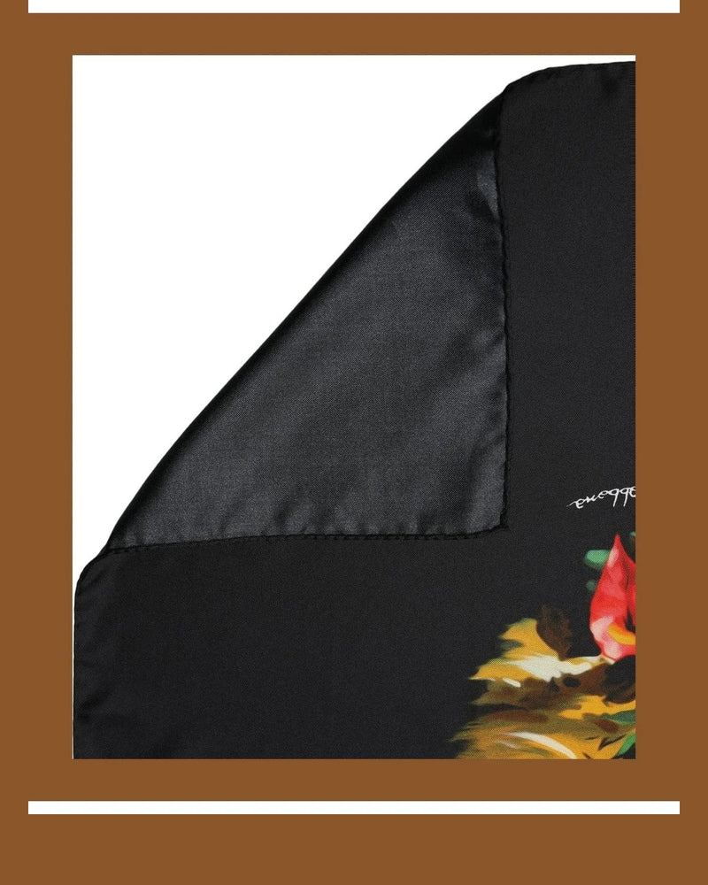 Dolce & Gabbana Scarves & Shawl in black, Silk — view 2