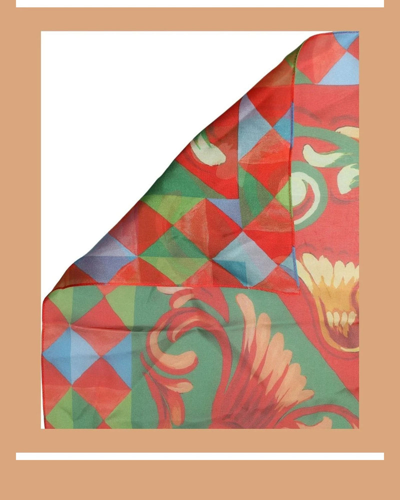 Dolce & Gabbana Scarves & Shawl in multicolor, Silk — view 3