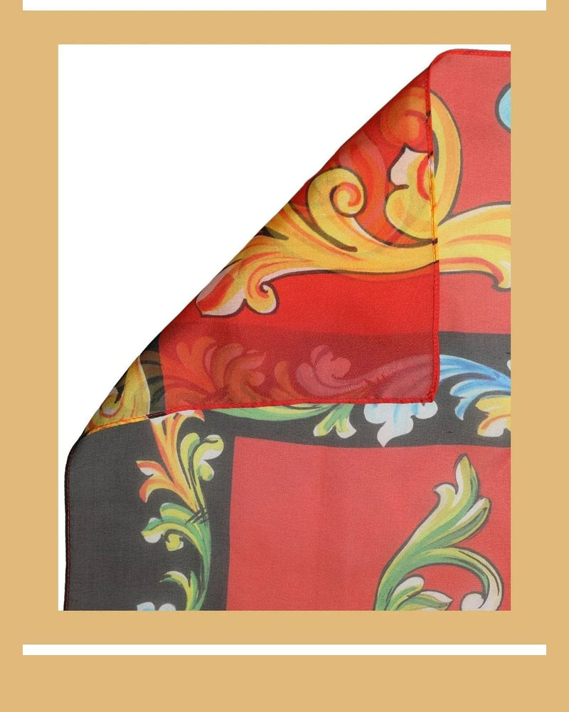 Dolce & Gabbana Scarves & Shawl in multicolor, Silk — view 3