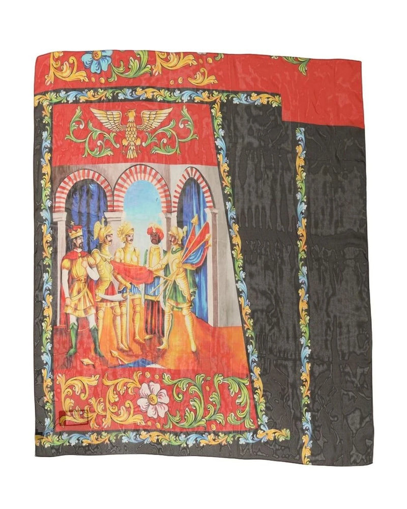 Dolce & Gabbana Scarves & Shawl in multicolor, Silk — view 4