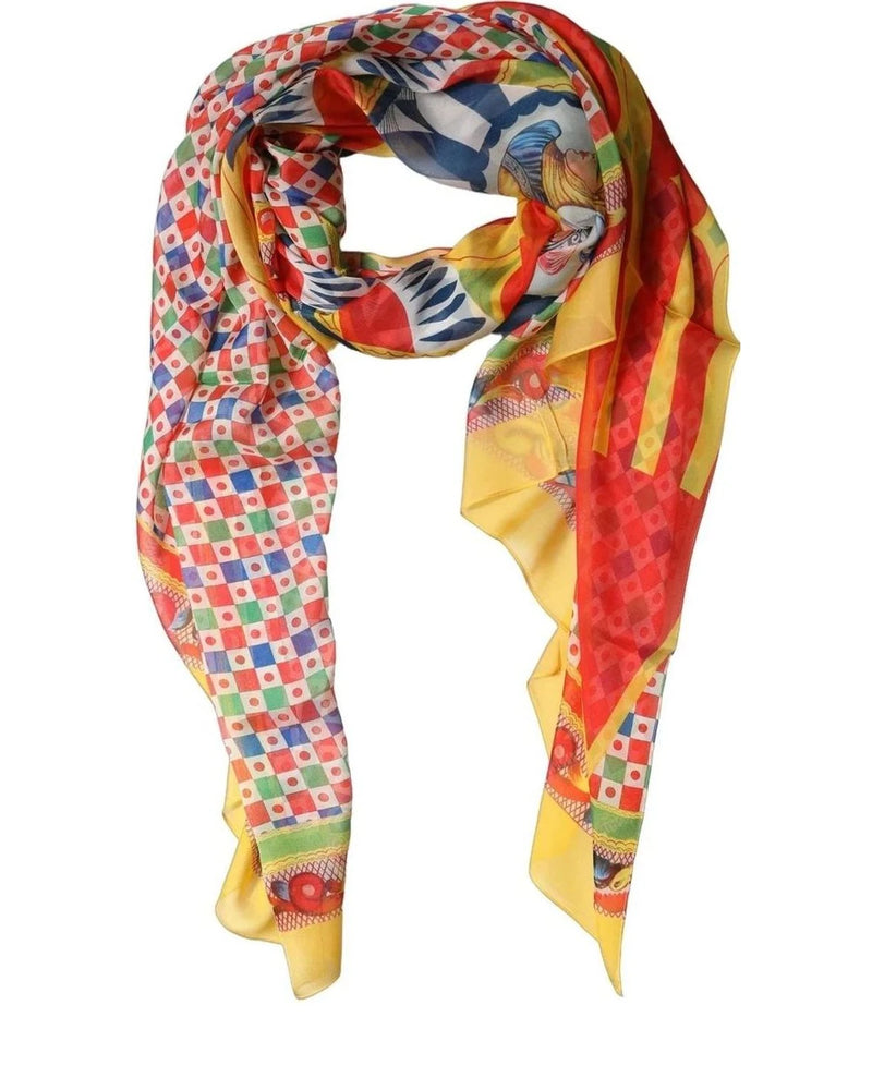 Dolce & Gabbana Scarves & Shawl in multicolor, Silk
