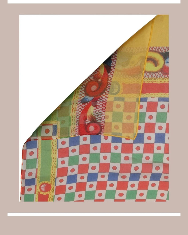 Dolce & Gabbana Scarves & Shawl in multicolor, Silk — view 3