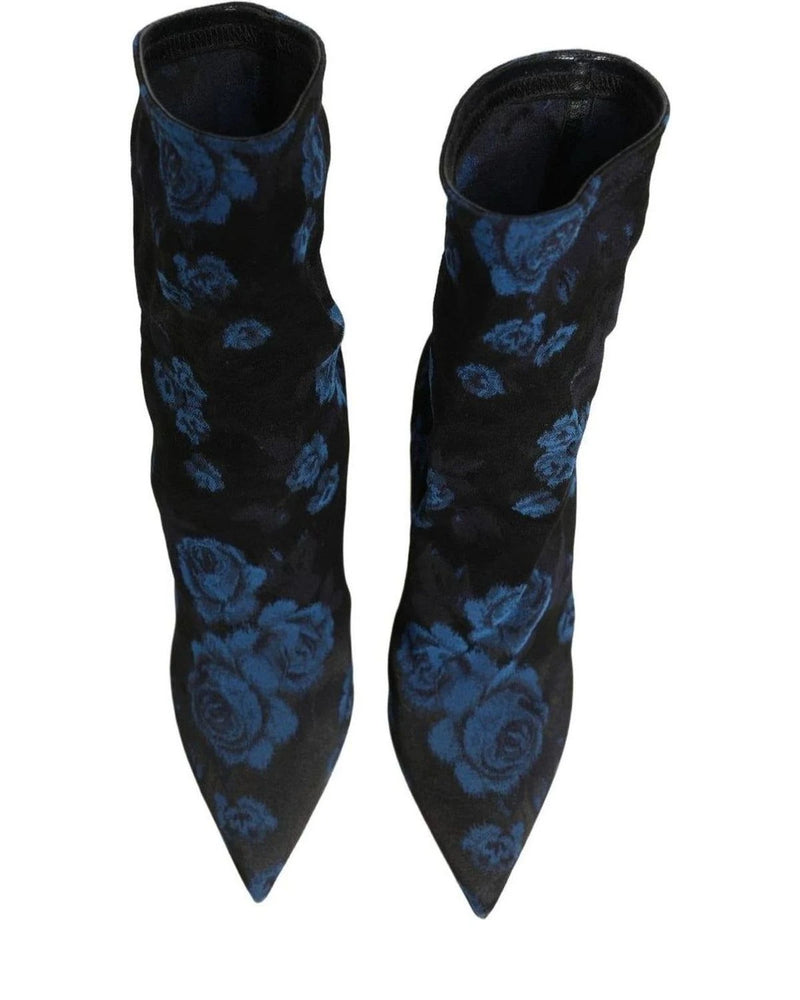 Dolce & Gabbana Boots in black, Elastane — view 3
