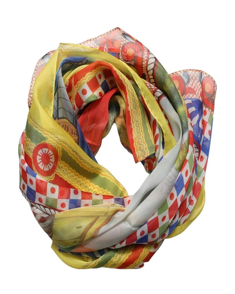 Dolce & Gabbana Scarves & Shawl in multicolor, Silk — view 2