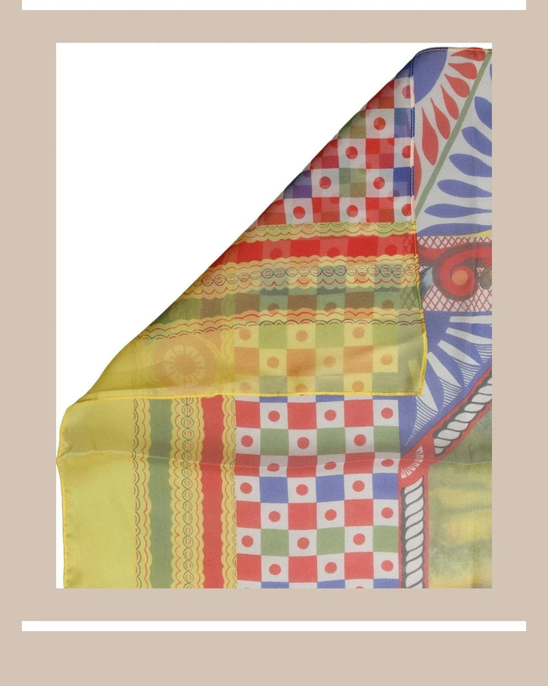 Dolce & Gabbana Scarves & Shawl in multicolor, Silk — view 4