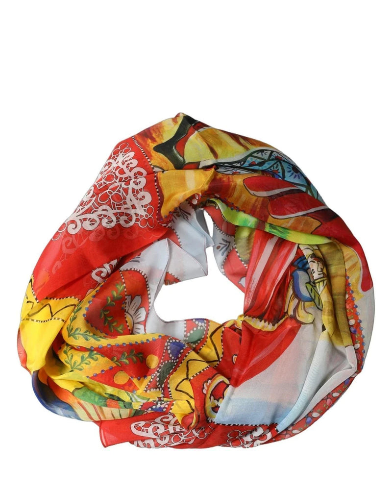 Dolce & Gabbana Scarves & Shawl in multicolor, Silk