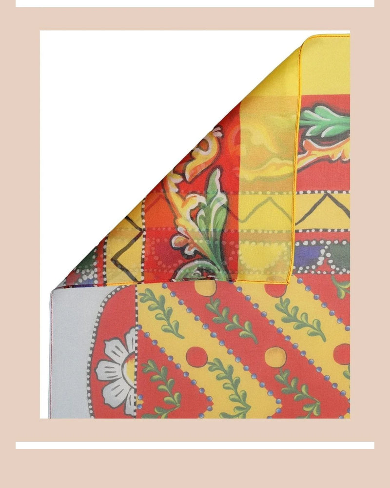 Dolce & Gabbana Scarves & Shawl in multicolor, Silk — view 3