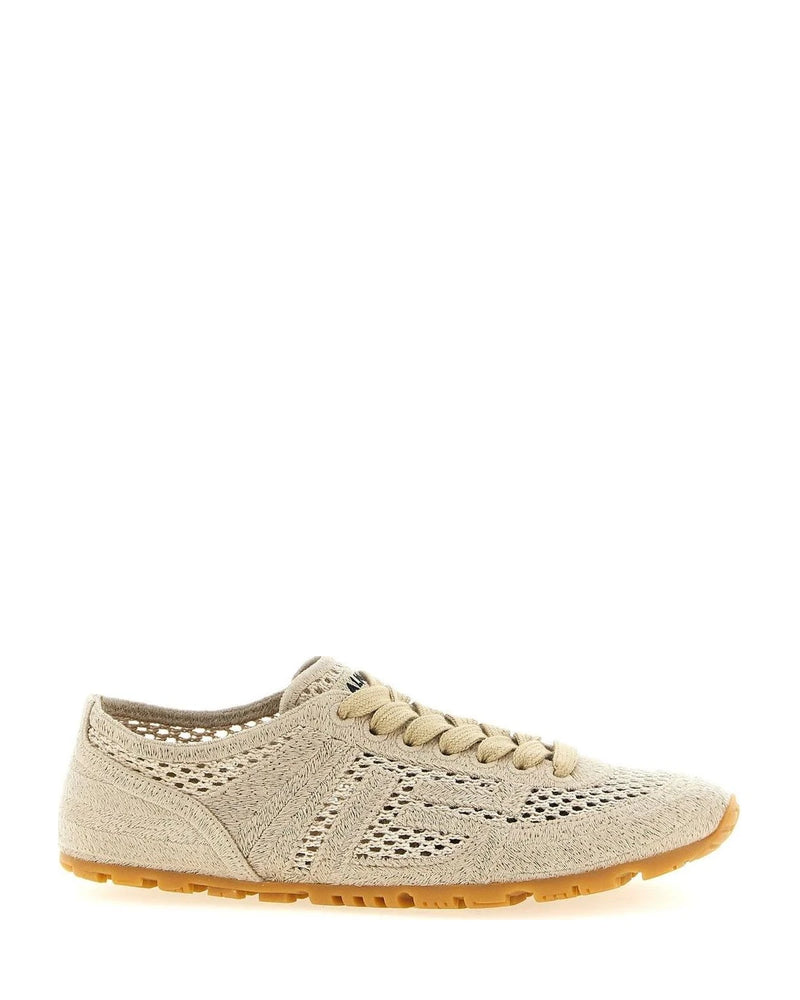 Balmain Sneakers in beige, Cotton