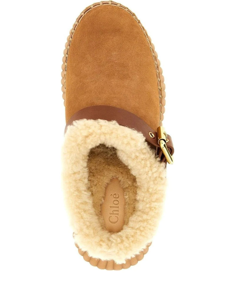Chloé Wedges in brown, Cow Leather — view 4