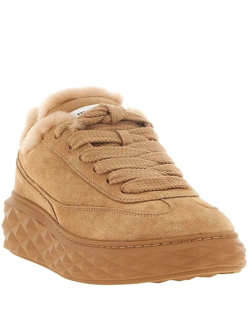 Jimmy Choo Sneakers in beige, Lamb — view 2