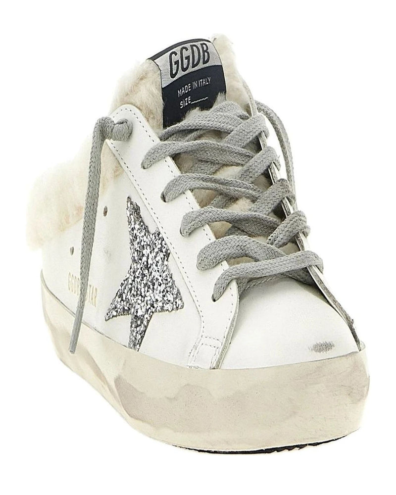 Golden Goose Slides in white, Leather — view 2
