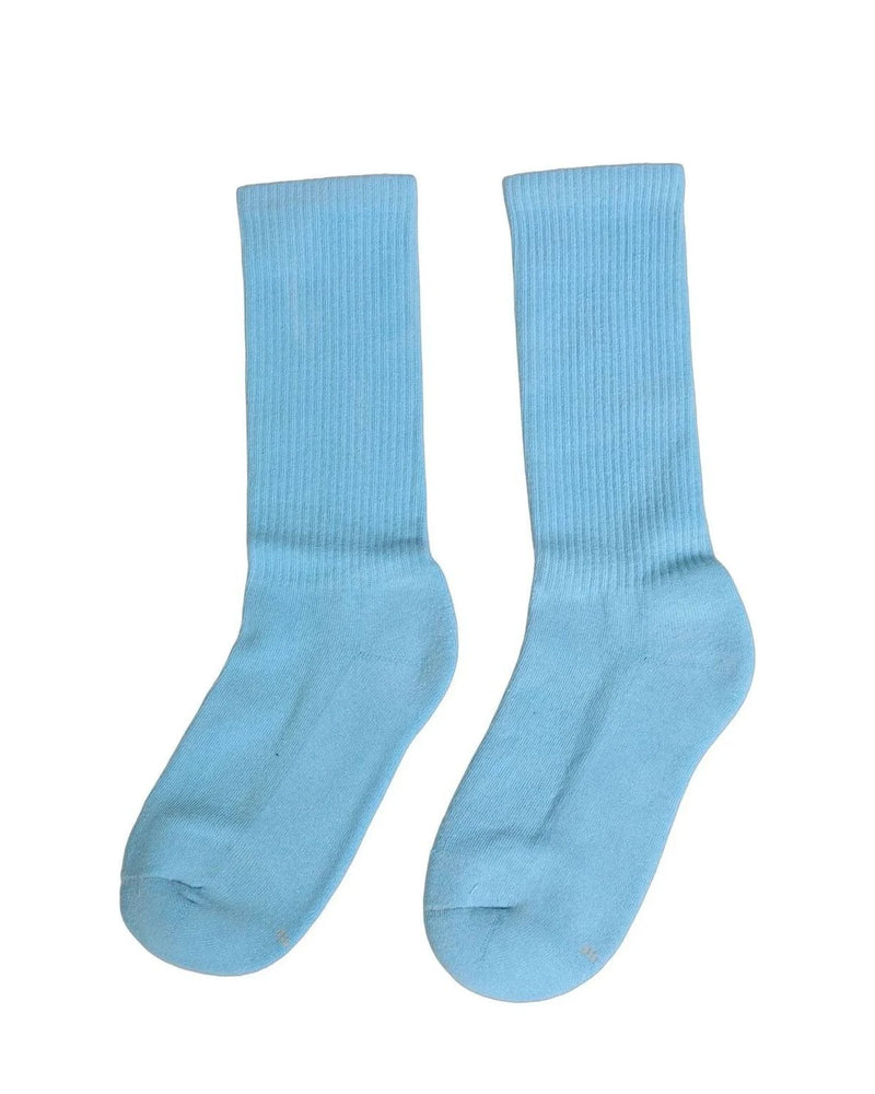Dolce & Gabbana Crew Sock in blue, Cotton — view 2