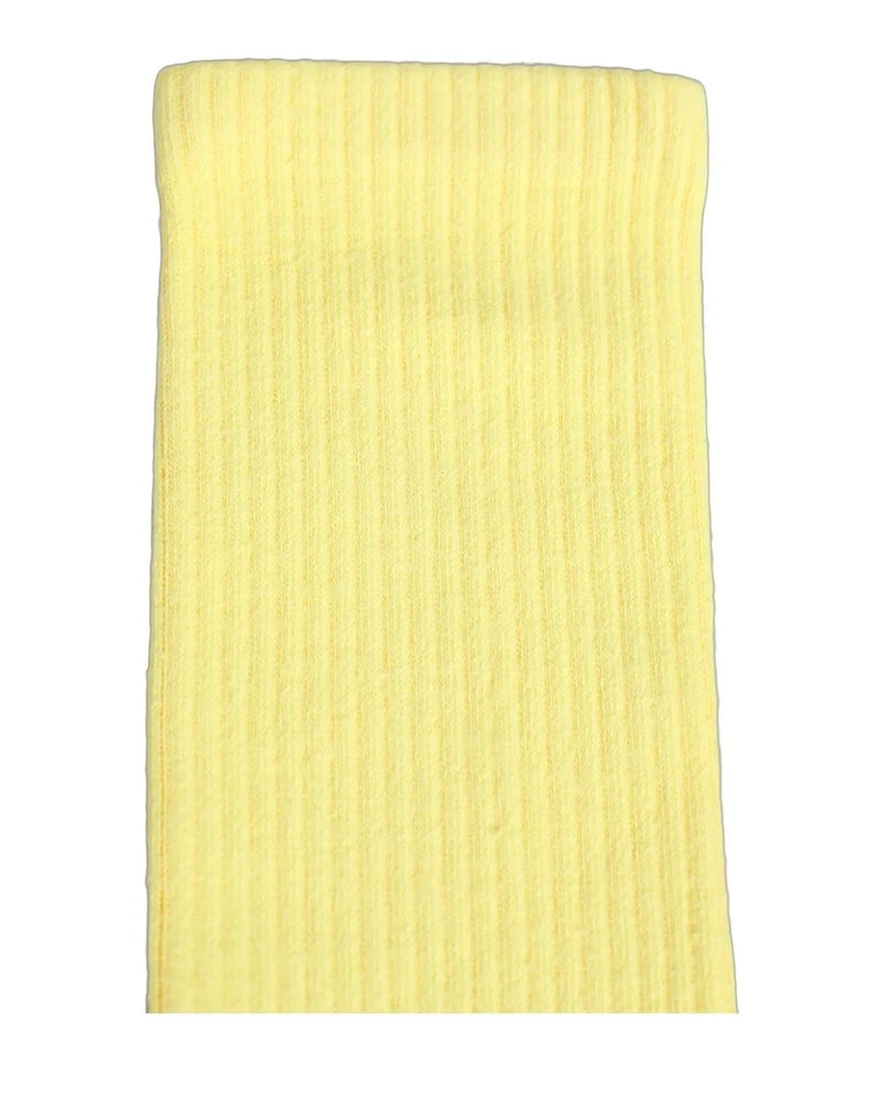 Dolce & Gabbana Crew Sock in yellow, Cotton — view 4