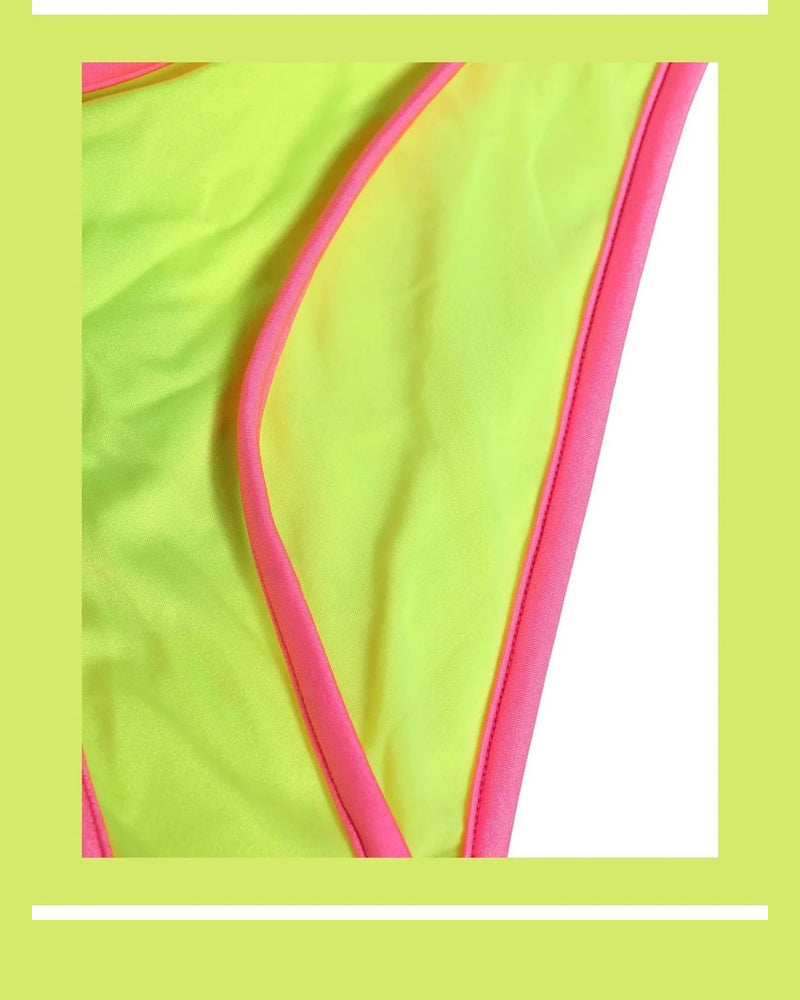 Dolce & Gabbana Classic Bikini in yellow, Nylon — view 2