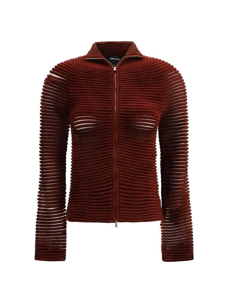 Giorgio Armani Cardigan in red, Viscose