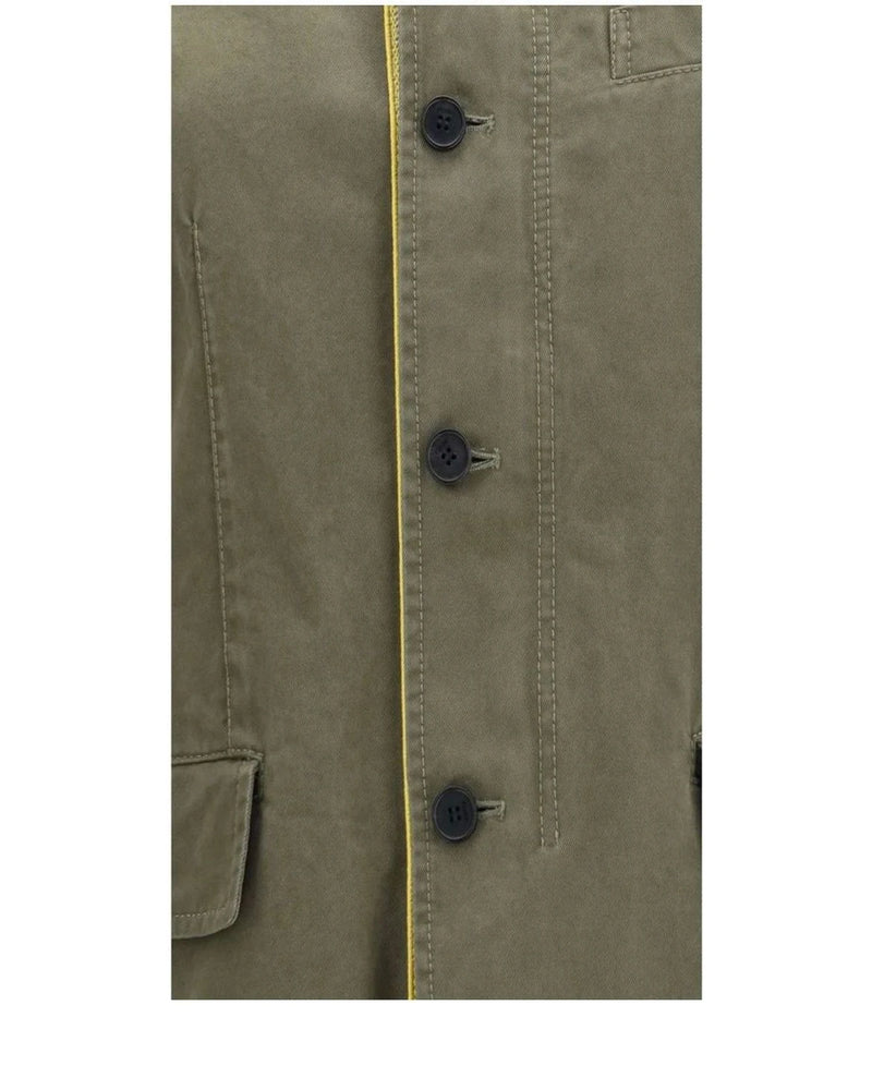 Fendi Bolero Jacket in green, Cotton — view 3